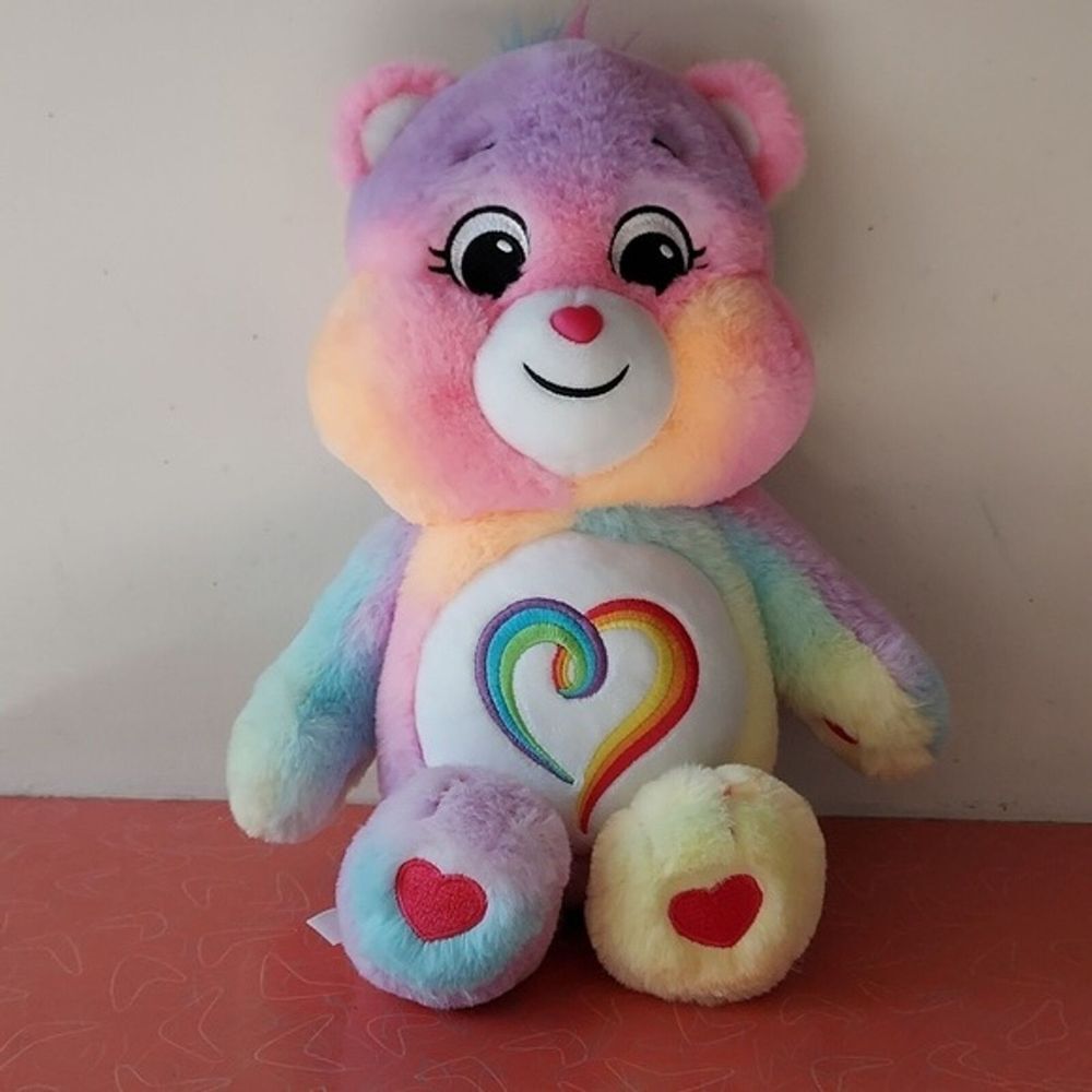 Care Bears Unlock the Magic Rainbow Heart Togetherness Bear 2021‎